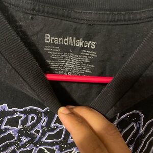 Black Graphic T-Shirt by BrandMakers